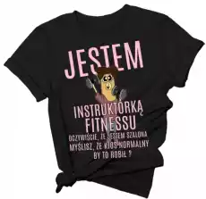 koszulka dla instruktorki fitnessu Odzież obuwie dodatki Odzież damska Tshirty i koszulki damskie