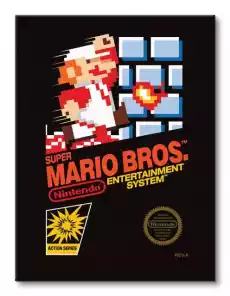 Super Mario Bros NES Cover obraz na płótnie Dom i ogród Wyposażenie wnętrz Dekoracja Obrazy i plakaty