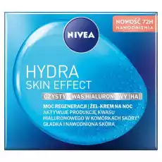 NIVEA Hydra Skin Effect 50ml Zdrowie i uroda Kosmetyki i akcesoria Pielęgnacja twarzy Kremy do twarzy