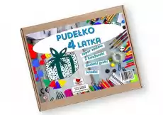 Pudełko 4 latka Zestaw edukacyjny Książki