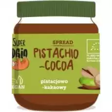 Super Fudgio Krem pistacjowokakaowy 190 g Bio Artykuły Spożywcze Pasty i smarowidła