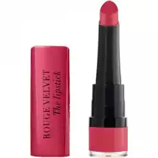 Bourjois Rouge Velvet The Lipstick matowa pomadka do ust 04 Hip Hip Pink 24g Zdrowie i uroda Kosmetyki i akcesoria Makijaż i demakijaż Makijaż ust