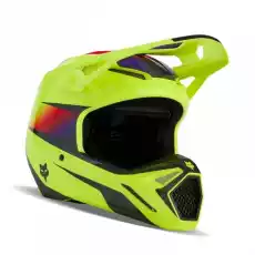 FOX KASK OFFROAD V1 FLORA YELLOW Sport i rekreacja Sporty motorowe Kaski do sportów motorowych