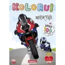 Kolekcja Koloruj Motocykle Książki Dla dzieci