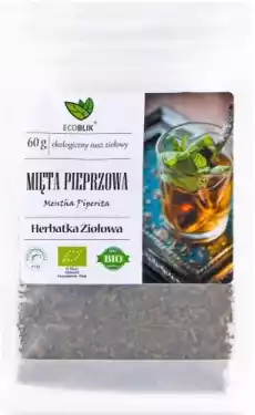 Mięta Pieprzowa EKO 60g EcoBlik Artykuły Spożywcze