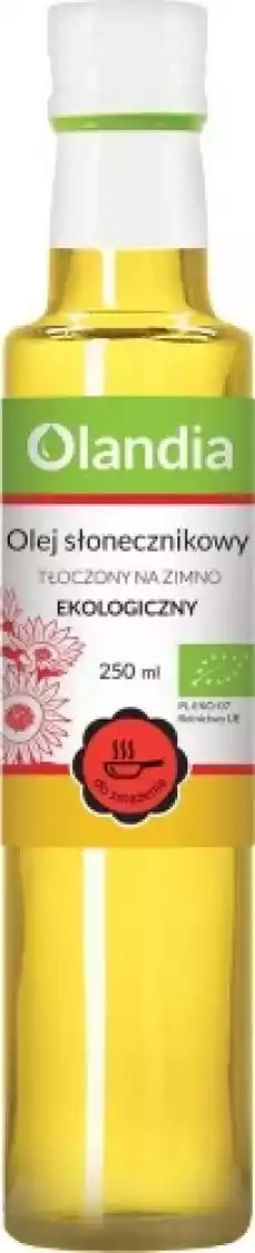 Olej słonecznikowy BIO 250 ml zestaw 6 szt Artykuły Spożywcze Oleje i oliwy