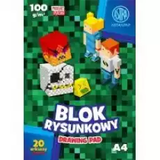 Blok rysunkowy A420K 100g Pixel 10szt ASTRA Dla dziecka Artykuły szkolne Bloki i wycinanki