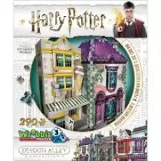 Puzzle 3D Wrebbit 290 el Harry Potter Madam Malkin039s Florean Fortescue039s Ice Cream Wrebbit Puzzles Dla dziecka Zabawki Puzzle