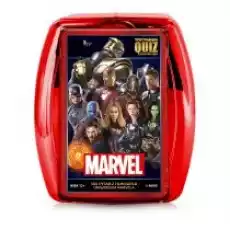 Top Trumps Quiz Marvel Gry Gry planszowe