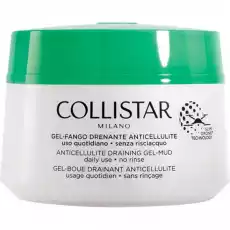 Collistar Anticellulite Draining Gel drenujący antycellulitowy żel błotny 400ml Zdrowie i uroda Kosmetyki i akcesoria Pielęgnacja ciała Balsamy mleczka peelingi do ciała