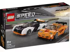 LEGO 76918 Speed Champions McLaren Solus GT i McLaren F1 LM Dla dziecka Zabawki Klocki