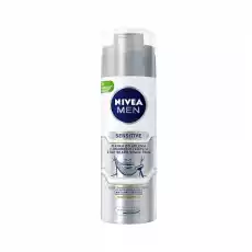 Nivea Men Sensitive pianka do golenia 3dniowego zarostu 200ml Zdrowie i uroda Kosmetyki i akcesoria Kosmetyki dla mężczyzn Męskie kosmetyki i akcesoria do golenia