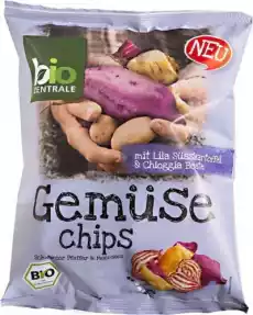 Chipsy wielowarzywne bez glutenu 80g EKO BioZentrale Artykuły Spożywcze Czipsy i chrupki