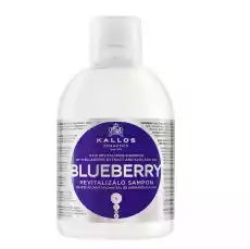 Kallos KJMN Blueberry rewitalizujący szampon do włosów z ekstraktem z jagód 1000ml Zdrowie i uroda Kosmetyki i akcesoria Pielęgnacja i stylizacja włosów Szampony do włosów