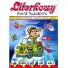 Literkowy świat pojazdów Książki Dla dzieci