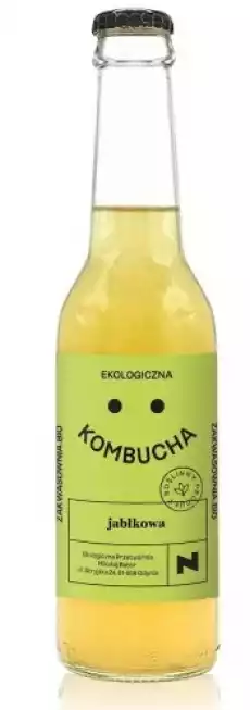 KOMBUCHA JABŁKOWA BIO 270 ml ZAKWASOWNIA Artykuły Spożywcze Napoje