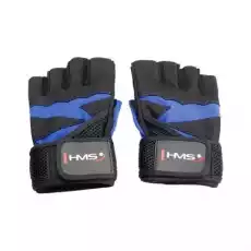 Rst02 BlackBlue Rozm Xl Rękawice Na Siłownię Hms Sport i rekreacja Siłownia i fitness Akcesoria do siłowni i fitness