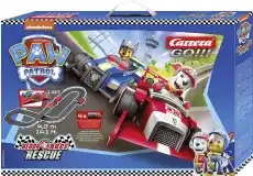 Carrera Go 63514 Psi Patrol Ready Race Rescue Tor wyścigowy 43m Dla dziecka Zabawki Zabawki dla chłopców Parkingi garaże i tory wyścigowe