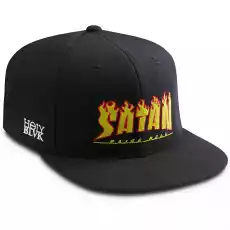 Czapka Holy Blvk Satan Flames Snapback Odzież obuwie dodatki Galanteria i dodatki Nakrycia głowy Kapelusze