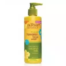 Alba botanica Hawajskie mleczko do mycia twarzy Mleczko Kokosowe 230 ml Zdrowie i uroda Kosmetyki i akcesoria Pielęgnacja twarzy