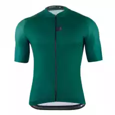 Kaymaq design kyqss10014 męska koszulka rowerowa z krótkim rękawem ciemnozielony Rozmiar M Sport i rekreacja