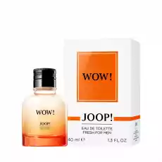 Joop Wow Fresh Edt 40ml Zdrowie i uroda Perfumy i wody Zapachy męskie Perfumy i wody męskie