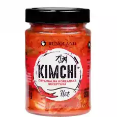 Kimchi Hot Tradycyjne 300 g Runoland Oryginalna Koreańska Receptura Artykuły Spożywcze