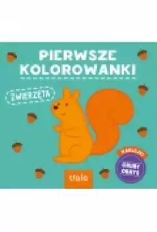 Pierwsze kolorowanki Zwierzęta Książki Dla dzieci