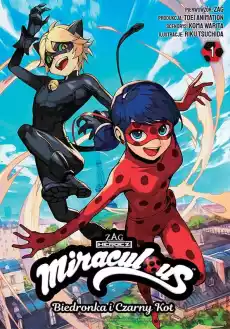 Biedronka i Czarny Kot Miraculous Tom 1 Książki Komiksy