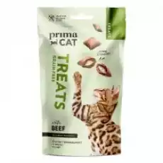 PrimaCat Treats Crunchy Antihairball Bezzbożowe przysmaki dla kota przeciwko kulom włosowym 40 g Dom i ogród Artykuły zoologiczne Koty