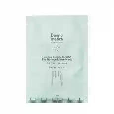 Dermomedica Healing Ceramide CICA Eye Nanocellulose Mask nanocelulozowa maska terapeutyczna na okolice oczu o działaniu gojącym Zdrowie i uroda Kosmetyki i akcesoria Pielęgnacja twarzy