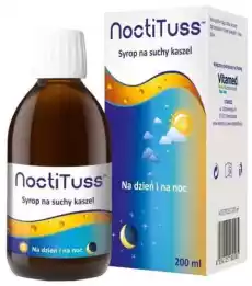 Noctituss Syrop na suchy kaszel 200ml Zdrowie i uroda Zdrowie Leki Przeziębienie i grypa