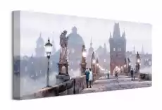 Charles Bridge obraz na płótnie Dom i ogród Wyposażenie wnętrz Dekoracja Obrazy i plakaty