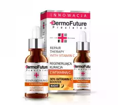 Dermofuture Repair Therapy With Vitamin C regenerująca kuracja do twarzy z witaminą C 20ml Zdrowie i uroda Kosmetyki i akcesoria Pielęgnacja twarzy Serum do twarzy