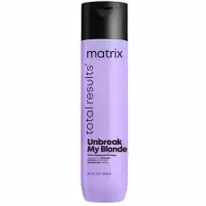 Matrix Unbreak My Blonde szampon wzmacniający do włosów rozjaśnianych 300ml Zdrowie i uroda Kosmetyki i akcesoria Pielęgnacja i stylizacja włosów Szampony do włosów