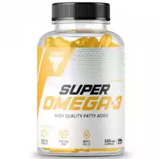 TREC SUPER OMEGA3 120 KAPS Zdrowie i uroda Zdrowie Witaminy minerały suplementy diety