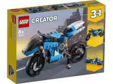 LEGO Creator 31114 Supermotocykl Dla dziecka Zabawki Klocki