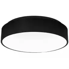 Plafon OHIO BLACK 24W LED 450mm Dom i ogród Wyposażenie wnętrz Oświetlenie Lampy sufitowe