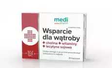 Medi Pharm Wsparcie dla wątroby 30 kaps Krótka data 122023 Zdrowie i uroda