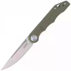 Nóż Kubey Knife Mizo Green G10 Satin 14C28N KU2101D Broń i militaria Noże i przybory Noże