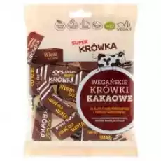 Super Krówka Krówki bezmleczne kakaowe 150 g Bio Artykuły Spożywcze Słodycze