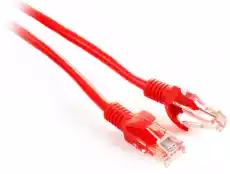 PATCHCORD SKRĘTKA GETFORT CAT5E UTP 2m czerwony Komputery Serwery