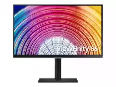 SAMSUNG LS24A600NAUXEN 24inch WQHD IPS 75Hz 5ms Flat 250cdm2 10001 HDMI USB Komputery Monitory Monitory LCD