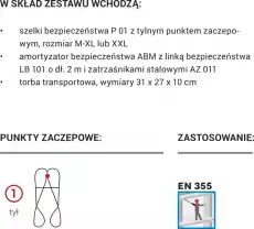 Zestaw Basic Sport i rekreacja Góry i wspinaczka