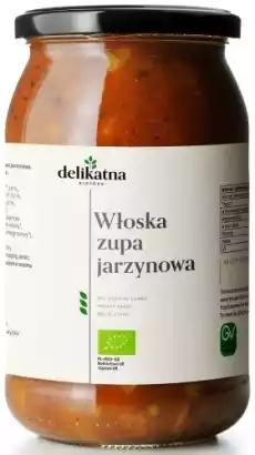 ZUPA WŁOSKA JARZYNOWA BIO 900 ml DELIKATNA Artykuły Spożywcze Gotowe dania