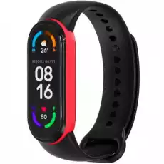 Pasek Tech Protect Iconband do Xiaomi Mi Band 6 6 NFC 5 czarnoczerwony Komputery Akcesoria komputerowe Inne akcesoria komputerowe