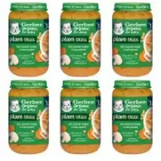 Gerber Organic Planttastic Obiadek delikatne curry z warzywami dla dzieci po 12 miesiącu Zestaw 6 x 250 g Bio Dla dziecka Akcesoria dla dzieci Karmienie dziecka