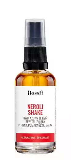 Iossi Neroli Shake dwufazowy eliksir rewitalizujący do twarzy 50ml Zdrowie i uroda Kosmetyki i akcesoria Pielęgnacja twarzy Serum do twarzy