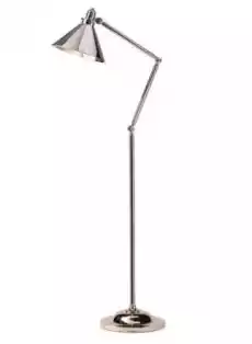 Lampa Stojąca Provence Nikiel 45x78x103cm Dom i ogród Wyposażenie wnętrz Oświetlenie Lampy stołowe