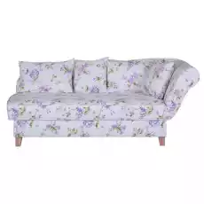ENNIS biała sofa w kwiaty Dom i ogród Meble Salon Sofy i wersalki